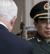 Disgraced 'military tiger' dies