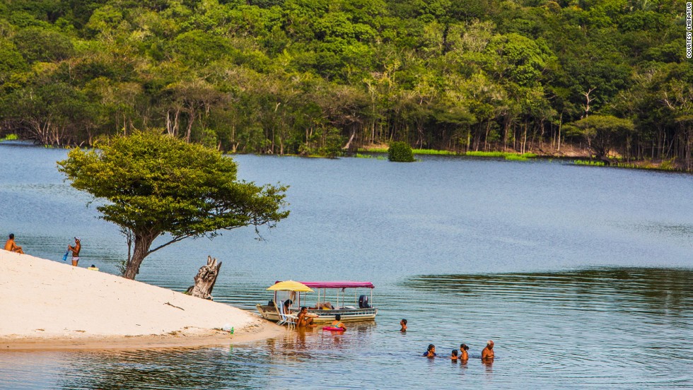 With a little luck, you can spot jaguars, pink dolphins and giant otters at the Amazon rainforest, the world&#39;s largest and most biodiverse natural reserve. Just bring strong mosquito repellant.&lt;em&gt;&lt;br /&gt;More info: &lt;a href=&quot;http://visitbrasil.com/visitbrasil/opencms/portalembratur/en/ecoturismo-em-manaus.html&quot; target=&quot;_blank&quot;&gt;&lt;em&gt;&lt;/em&gt;www.visitbrasil.com&lt;/a&gt;&lt;/em&gt;