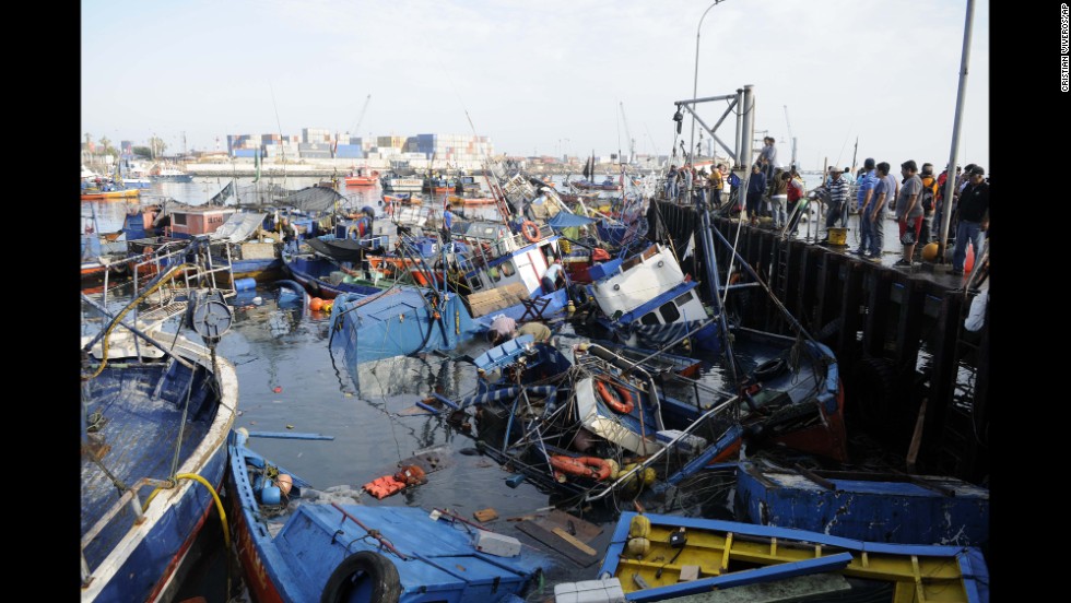 Powerful Earthquake Strikes Off The Coast Of Chile