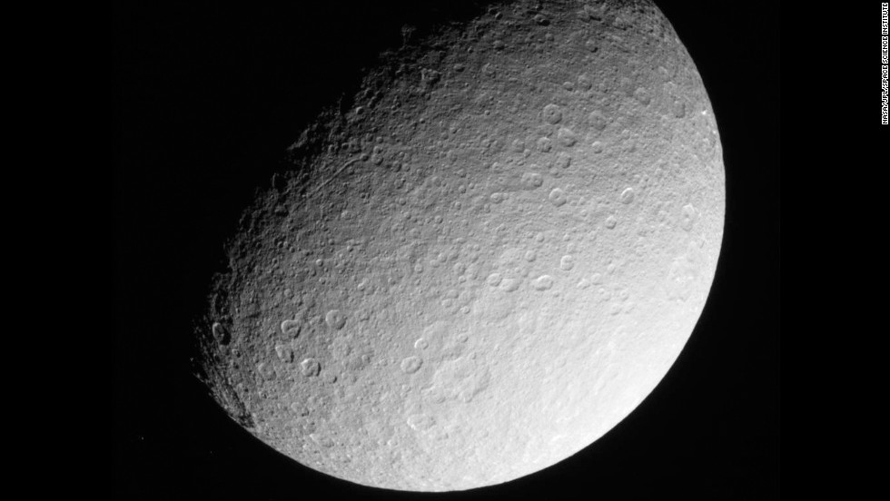 Farewell to Saturn's moon Dione