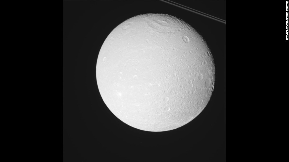 Farewell to Saturn's moon Dione