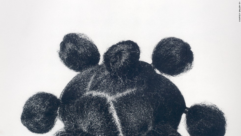 Mkpuk Eba, 1974. Ojeikere began working on his Hairstyle series in the late 1960s after he joined the Nigerian Arts Council and began documenting the country's culture.
