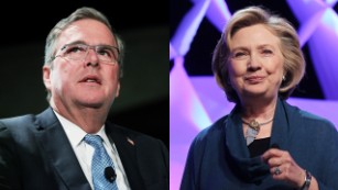 The Bush and Clinton families: A relationship roller coaster