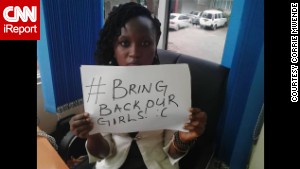 Weeks after the April 14 kidnapping of more than 200 Nigerian girls, worried families and supporters blamed the government for not doing enough to find them. Their cries spread worldwide on social media under the hashtag #BringBackOurGirls. From regular people to celebrities, here are some of the people participating in the movement.