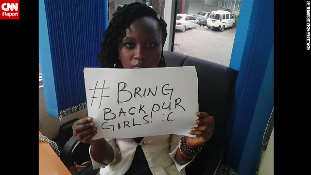 Weeks after the April 14 kidnapping of more than 200 Nigerian girls, worried families and supporters blamed the government for not doing enough to find them. Their cries spread worldwide on social media under the hashtag #BringBackOurGirls. From regular people to celebrities, here are some of the people participating in the movement.