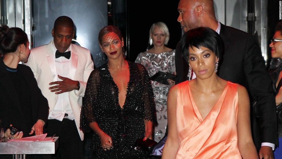 Jay Z and his sister-in-law Solange Knowles, right, reportedly had an altercation at a Met Gala after-party at New York&#39;s Standard Hotel in May 2014. Security camera footage that appeared on TMZ doesn&#39;t tell the whole story, but there are plenty of pictures of the rapper, Beyonce, and her sister leaving the party.