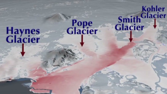 NASA video shows ice melt in Antarctica