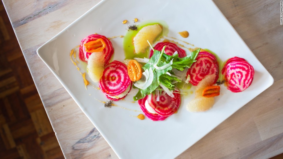 Vancouver&#39;s diverse crop of vegetarian restaurants includes The Acorn, which serves artfully composed dishes that taste as good as they look. 