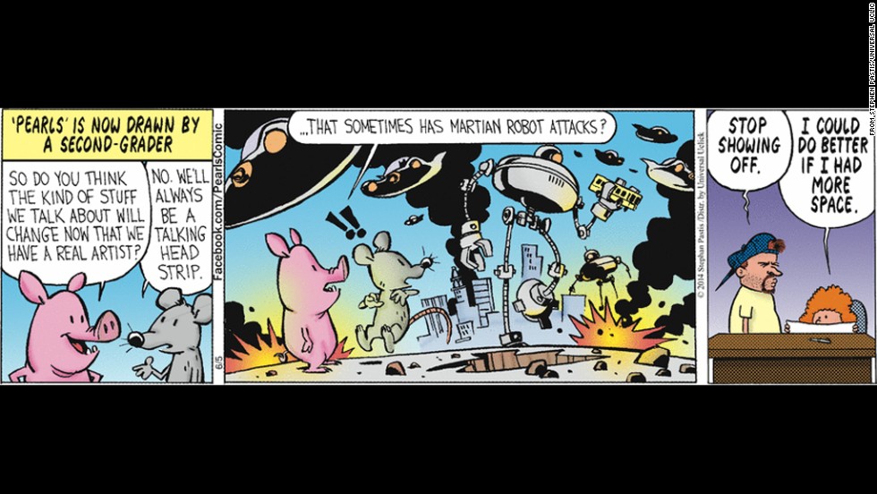 How 'Calvin and Hobbes' met 'Pearls Before Swine' - CNN.com How 'Calvin and Hobbes' met 'Pearls Before Swine' - CNN.com