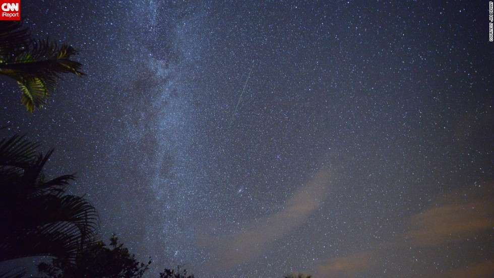 Known for its clear night skies, Kekaha, Hawaii, was the perfect location for &lt;a href=&quot;http://ireport.cnn.com/docs/DOC-1019000&quot;&gt;Jim Denny&lt;/a&gt; to photograph the Perseid meteor shower passing over the Earth in August 2013. Click through the gallery to see more beautiful summer scenes.