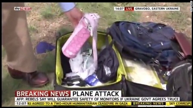 Sky News Sorry After Reporter Goes Through Mh17 Luggage