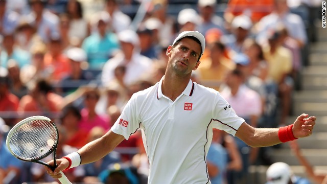 Djokovic se disculpa tras asustar a un recogepelotas