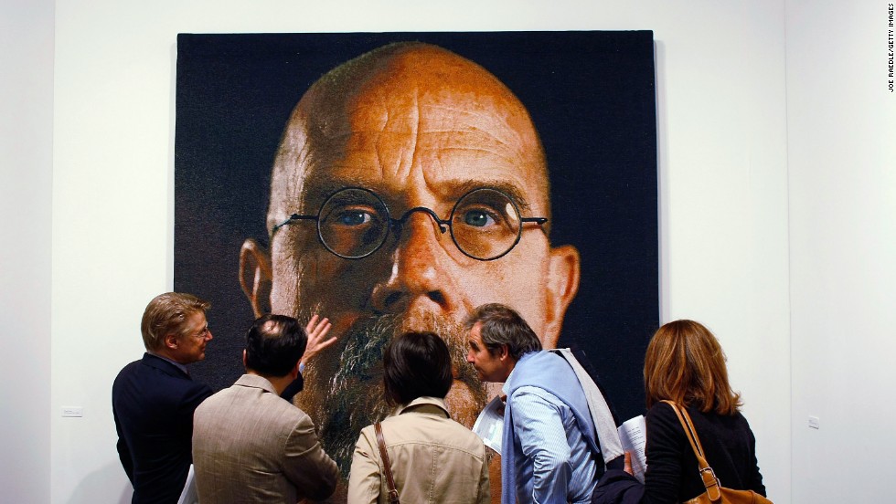 &lt;strong&gt;Chuck Close&lt;/strong&gt;&lt;br /&gt;&lt;a href=&quot;http://www.pacegallery.com/artists/80/chuck-close&quot; target=&quot;_blank&quot;&gt;&lt;br /&gt;Chuck Close&lt;/a&gt; is the granddaddy of hyper-realism, starting out creating photo-real images -- like this&lt;a href=&quot;http://www.walkerart.org/collections/artworks/big-self-portrait&quot; target=&quot;_blank&quot;&gt; famous self portrait from 1967&lt;/a&gt; -- in the days when art theorists were claiming that portraiture was dead.