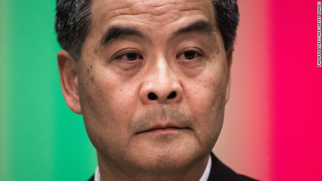 Hong Kong&amp;#39;s Chief Executive Leung Chun-ying attends a press conference - 141002173551-hong-kong-leung-story-top