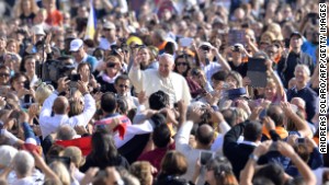 With his penchant for crowd-pleasing and spontaneous acts of compassion, Pope Francis has earned high praise from fellow Catholics and others since he replaced Pope Benedict XVI in March 2013. Click through to see moments from his papacy.