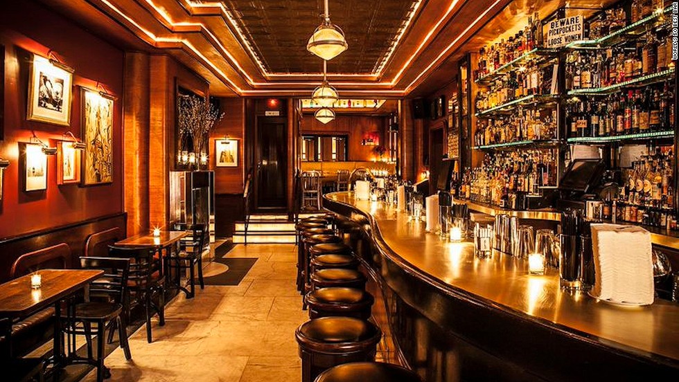 And the world's 50 best bars are