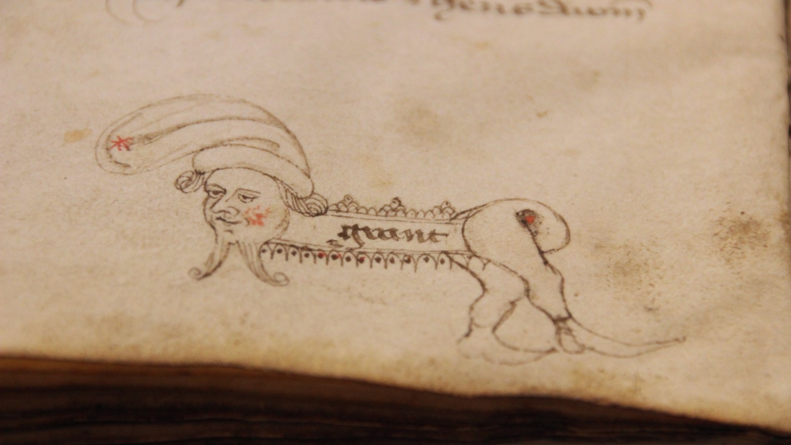 700 Year Old Doodles By Medieval Scribes 4837