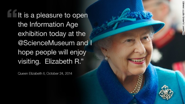 PEMBROKE DOCK, WALES - APRIL 29:  Queen Elizabeth II during a visit to the Chapel to view the restoration and meet local people involved with the project at the Royal Dockyard Chapel during an official visit on April 29, 2014 in Pembroke Dock, United Kingdom. This year sees the 200th anniversary of the town of Pembroke Dock. The Royal Dockyard Chapel has undergone a restoration project to become the base for Pembroke Dock&#39;s Heritage Centre which celebrates 200 years of a unique naval and military community.  (Photo by Bethany Clarke/Getty Images)
