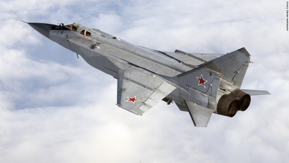Russian warplane intercepts