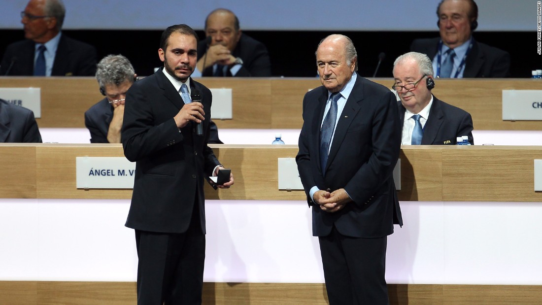 Prince Ali Bin Al Hussein is set to challenge Sepp Blatter for the FIFA presidency in May.