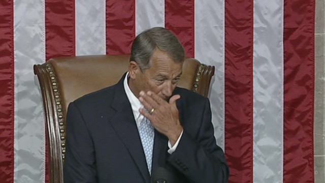 sot boehner emotional at reelection ceremony  _00002729