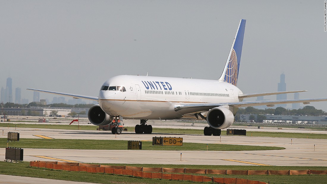 A United Airlines plane made an unscheduled landing Tuesday after a co-pilot passed out. 