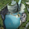 architecture songjiang hotel day