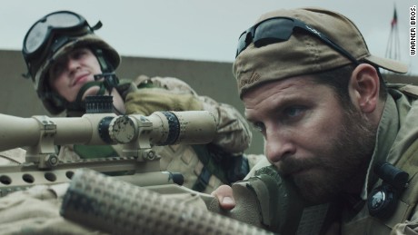<strong>Best picture: </strong>"American Sniper" (pictured), "Birdman or (The Unexpected Virtue of Ignorance)," "Boyhood," "The Grand Budapest Hotel," "The Imitation Game," "Selma," "The Theory of Everything" and "Whiplash."