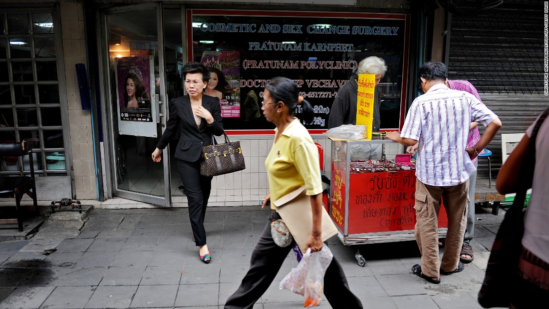 There&#39;s a perception that transgender people are well accepted in Thailand, due to the availability of gender reassignment surgery, as seen here in Bangkok. But challenges persist, says advocates.