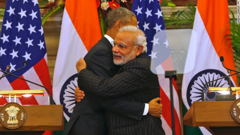 Obama and Modi: Best broments