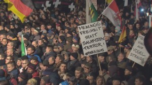 Inside march against Islam in Germany