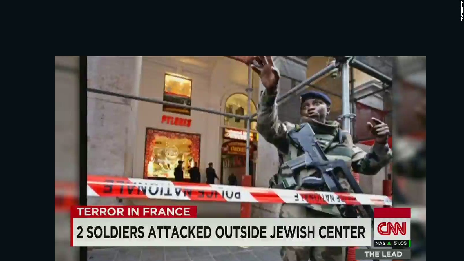 French soldiers stabbed in knife attack