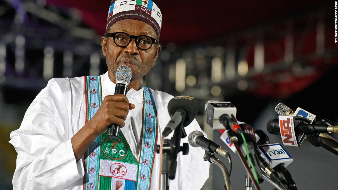 Former military ruler and presidential aspirant Muhammadu Buhari at the APC party primary in Lagos on December 11, 2014.<br /><br /><strong>With thanks to Tolu Jinadu -- see more of his Nigeria Election photography <strong></strong><a href="https://www.facebook.com/pages/Nigeria-Elections-in-Pictures/344741362385014?fref=ts" target="_blank">here</strong></a><strong>.</strong>