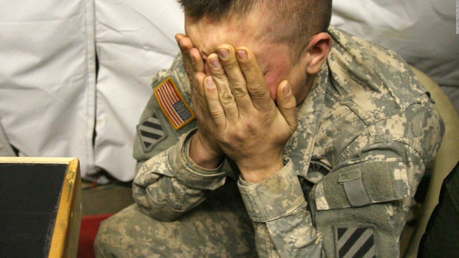 A weary Smith discussed the act of killing in his battalion chaplain's tent in Iraq.