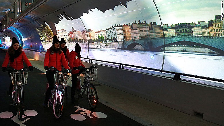 Lyon, France's second city, has its own bike share scheme 