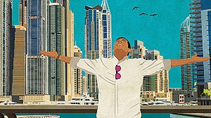 Dubai&#39;s Marina: Full of young people with big incomes and few responsibilities.