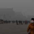 A tourist and her daughter wearing the masks visit the Tiananmen Square at dangerous levels of air pollution on January 23, 2013 in Beijing, China. The air quality in Beijing on Wednesday hit serious levels again, as smog blanketed the city. (Photo by Feng Li/Getty Images)