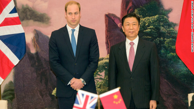 Los chinos aman la cultura británica, pero ¿aceptarán al príncipe Guillermo?