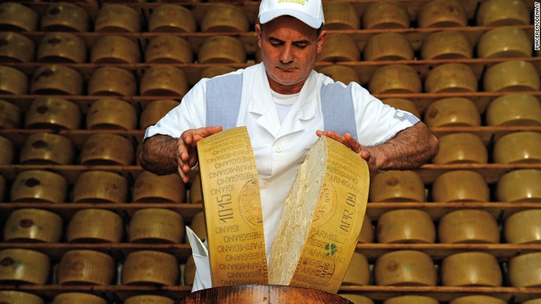 Modena, Italy is where you&#39;ll find the world&#39;s best Parmigiano-Reggiano cheese.