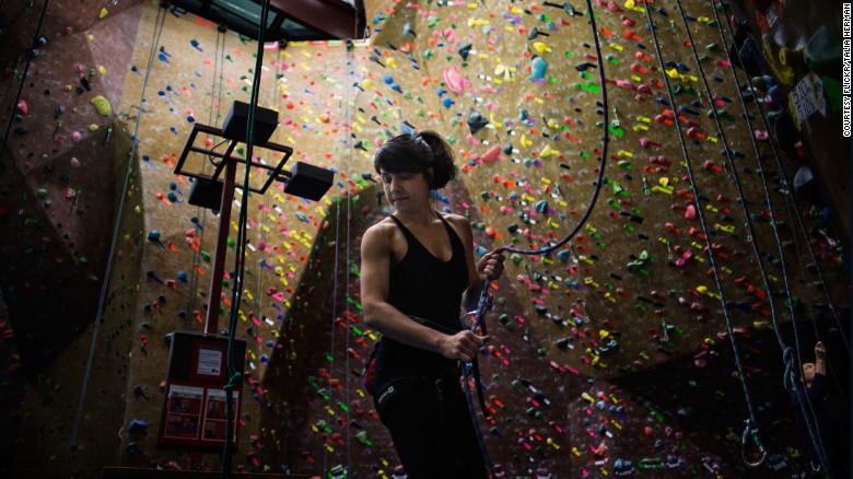 Google&#39;s Security Princess, Parisa Tabriz, is a keen rock climber. Much like hacking, she says the sport is all about finding pathways in the system. 