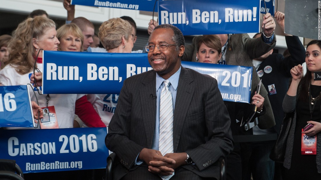 Retired neurosurgeon Ben Carson on March 2 announced the launch of an exploratory committee. The move will allow him to raise money that could eventually be transferred to an official presidential campaign and indicates he is on track with stated plans to formally announce a bid in May.