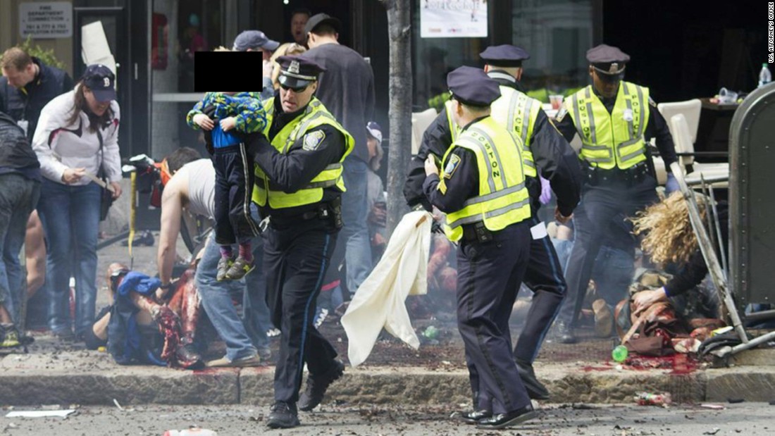 Boston Marathon Bombing Evidence