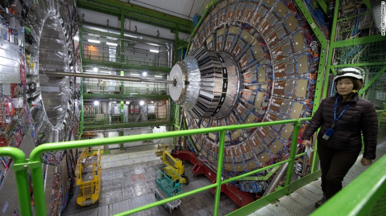 While the facility is a big industrial user of power -- about 180MW when it's running at full tilt -- it's not quite powerful enough to dim the lights in Geneva. The facility uses the equivalent of 10% of the total power in the Geneva canton.