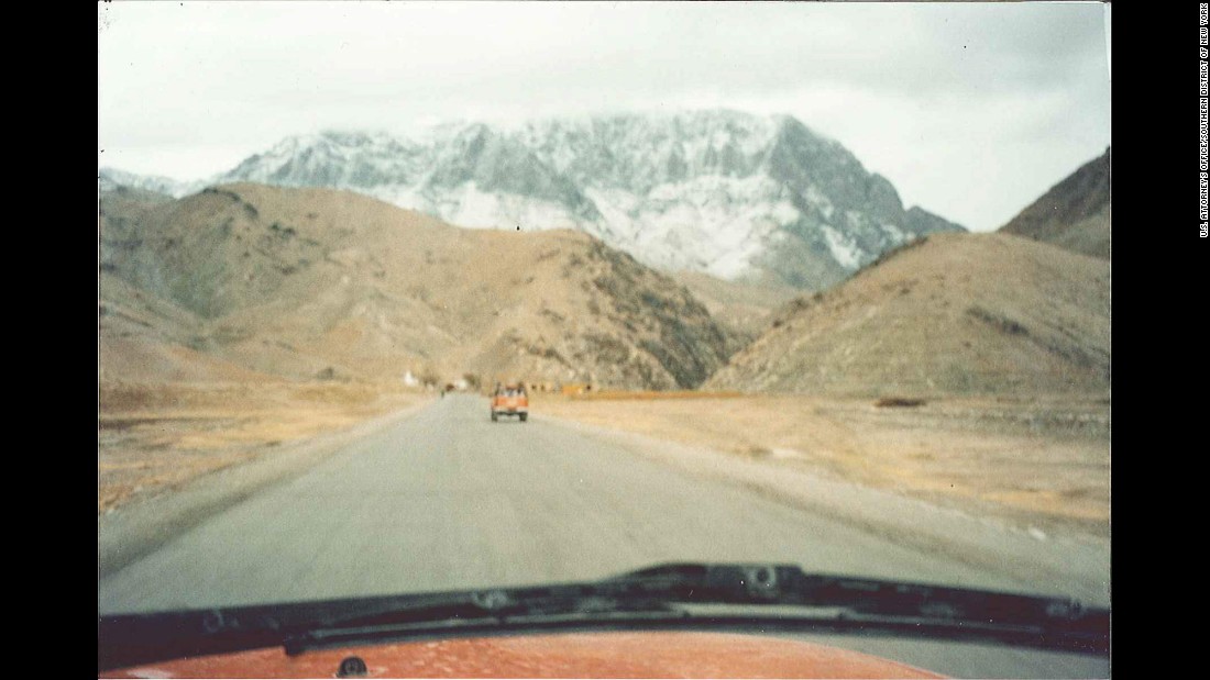 The Tora Bora settlement and cave complex was above the snow line in winter.