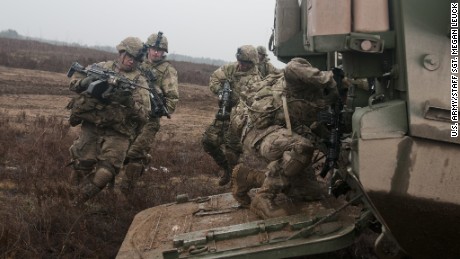 US troops heading to front of new Cold War with Putin