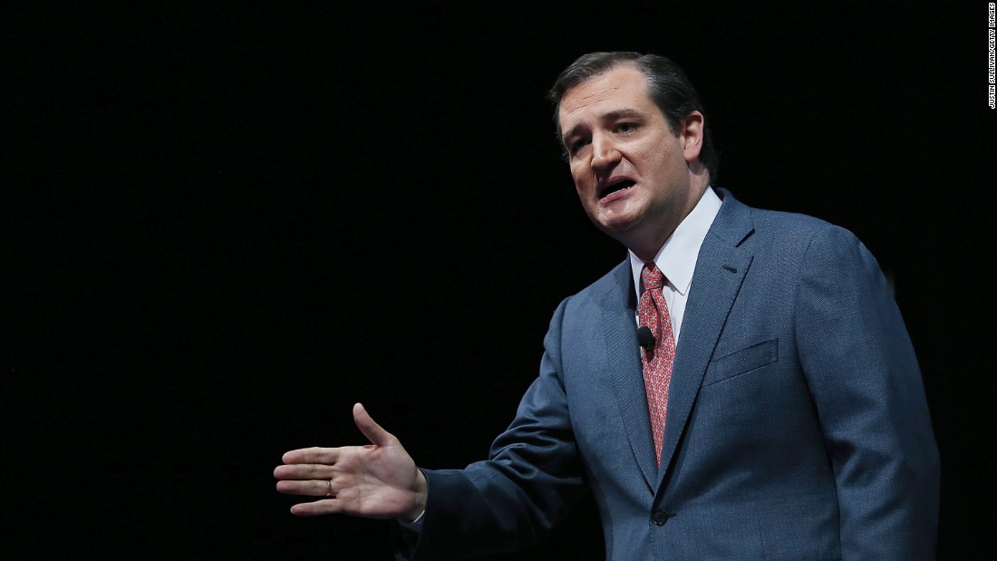 Sen. Ted Cruz speaks during the 2013 NRA Annual Meeting and Exhibits at the George R. Brown Convention Center on May 3, 2013, in Houston, Texas.