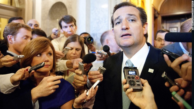 U.S. Sen. Ted Cruz of Texas announces his candidacy for the GOP presidential nomination
