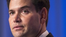 Florida Sen. Marco Rubio speaks in October 2013 at the Values Voter Summit, held by the Family Research Council in Washington.