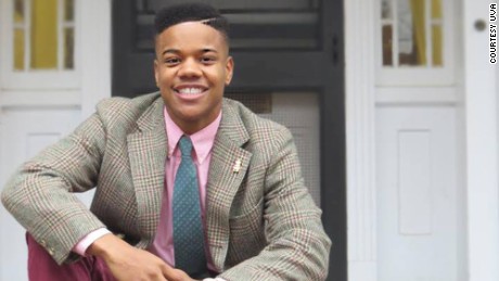 Martese Johnson is a member of the university's honor committee.