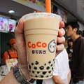 Shanghai street food pearl milk tea